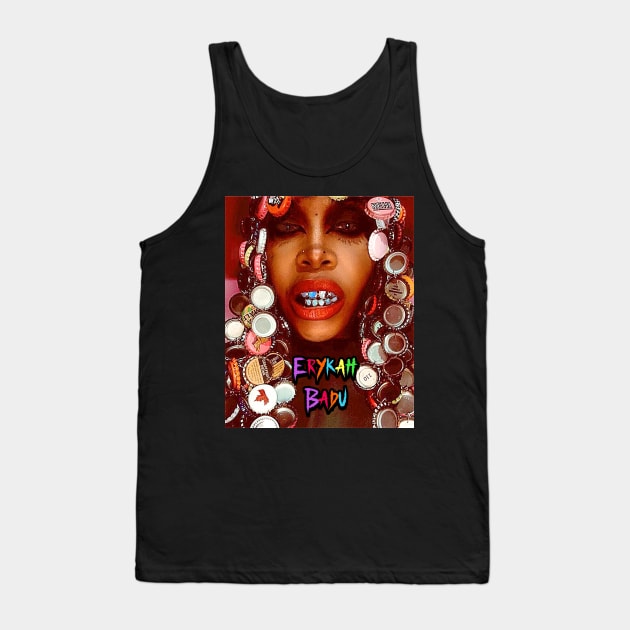 Erykah Badu - Pure Grillz Tank Top by M.I.M.P.